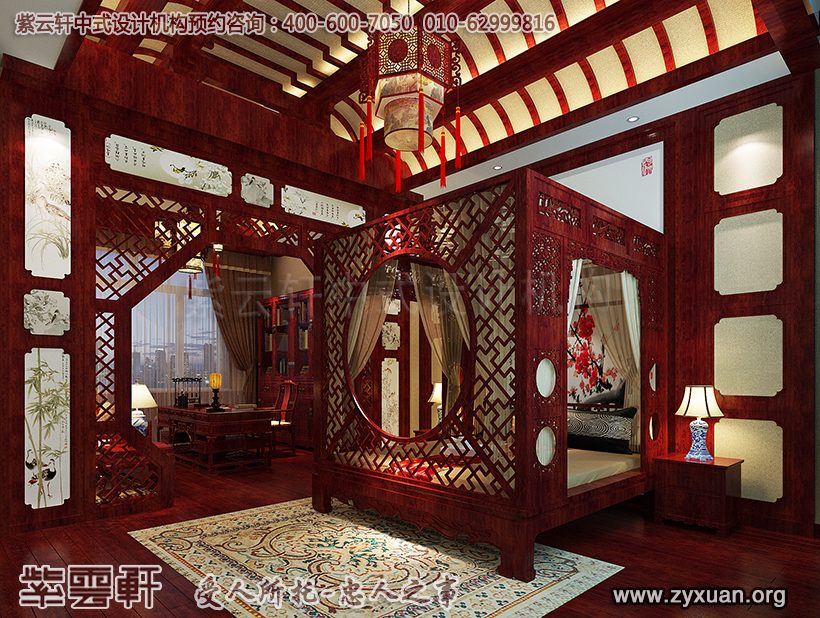 别墅卧室装修效果图