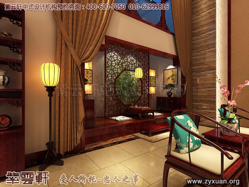 暖阁中式设计