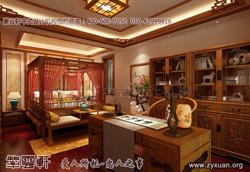 中式装修卧室